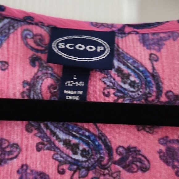 Scoop flowy dress or cover-up - Picture 2 of 4